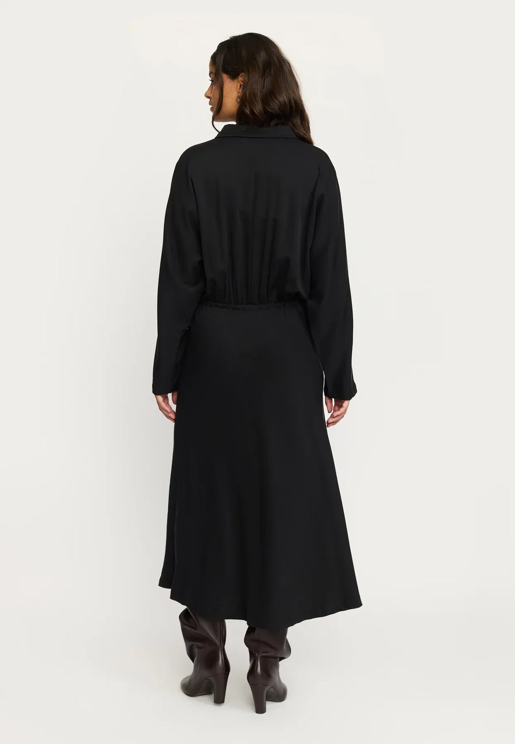 SRStormy Midi Dress, Black